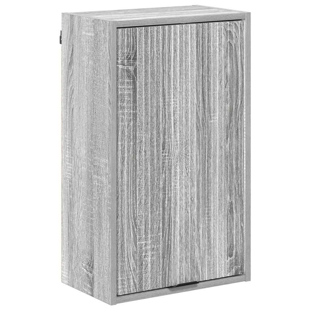 Bathroom Furniture Set Grey Sonoma Engineered wood, Metal