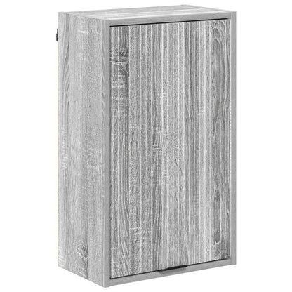 Bathroom Furniture Set Grey Sonoma Engineered wood, Metal