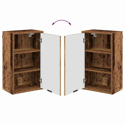 Bathroom Furniture Set Old Wood Engineered wood, Metal