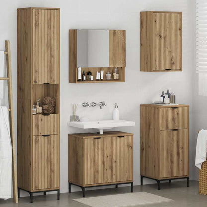 Bathroom Furniture Set Artisan Oak Engineered wood, Metal