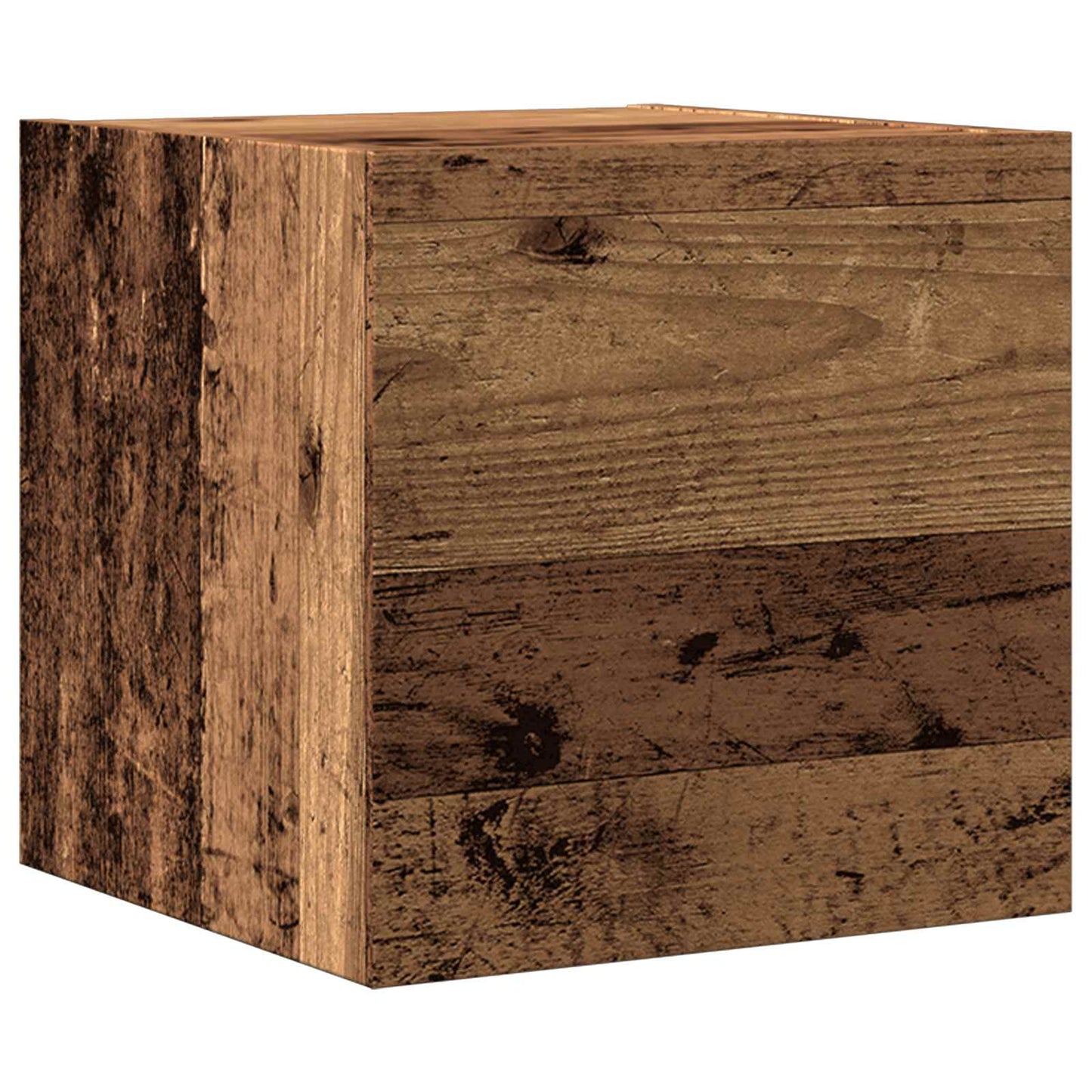 TV Cabinet Set Wall-mounted 3 pcs Old Wood Engineered Wood