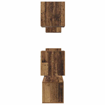 TV Cabinet Set 6 pcs Old wood Medium 120 x 30 x 30 cm
