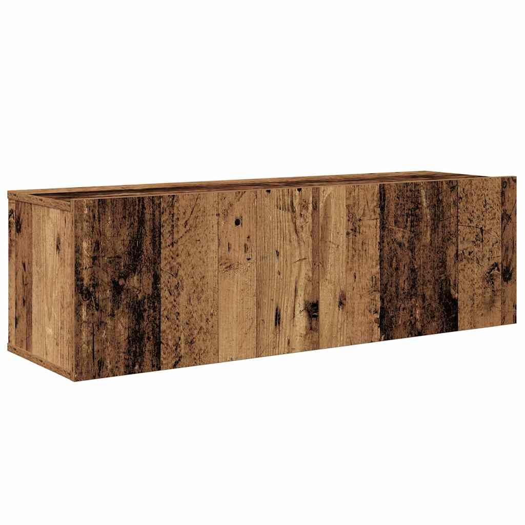TV Cabinet Set 5 pcs Old wood 100 x 30 x 30 cm Engineered wood