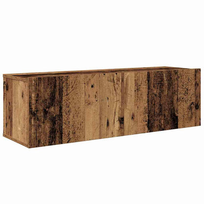 TV Cabinet Set 5 pcs Old wood 100 x 30 x 30 cm Engineered wood