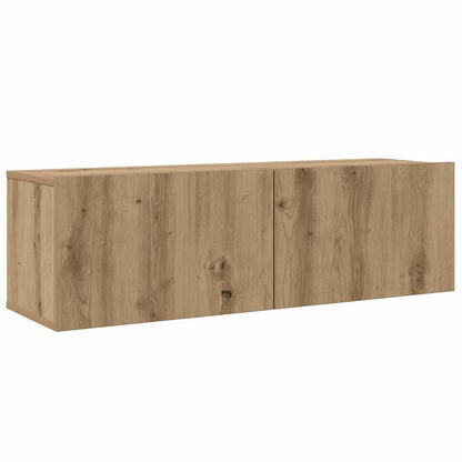 TV Cabinet Set Wall-mounted 5 pcs Artisan oak 100 x 30 x 30 cm