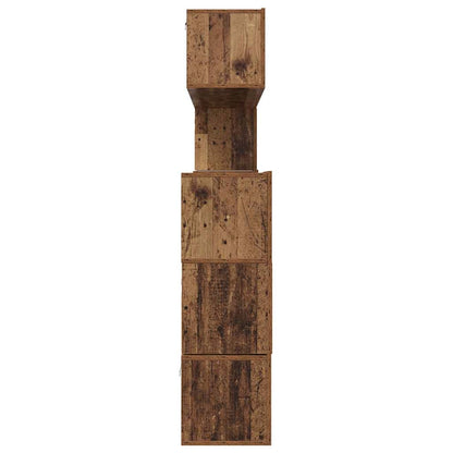 TV Cabinet Set 8 pcs Old wood 80 x 30 x 30 cm Engineered Wood