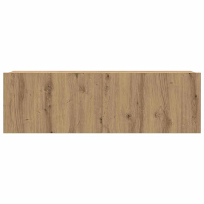 TV Cabinet Set Wall-mounted 6 pcs Artisan oak 200 x 30 x 150 cm
