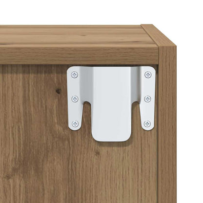 TV Cabinet Set 4 pcs Artisan oak 37 x 37 x 142.5 cm