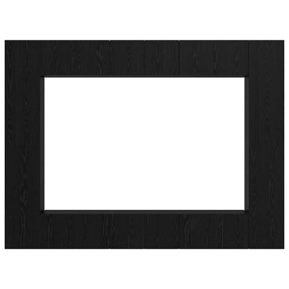 TV Cabinet Set 10 pcs Black oak Medium 30.5 x 30 x 90 cm