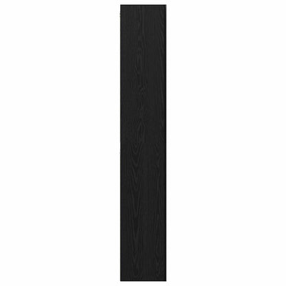 TV Cabinet Set 10 pcs Black oak Medium 30.5 x 30 x 90 cm
