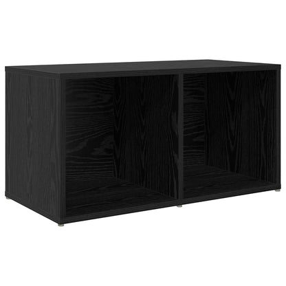 TV Cabinet 3 pcs Black 107 x 35 x 37 cm Engineered Wood