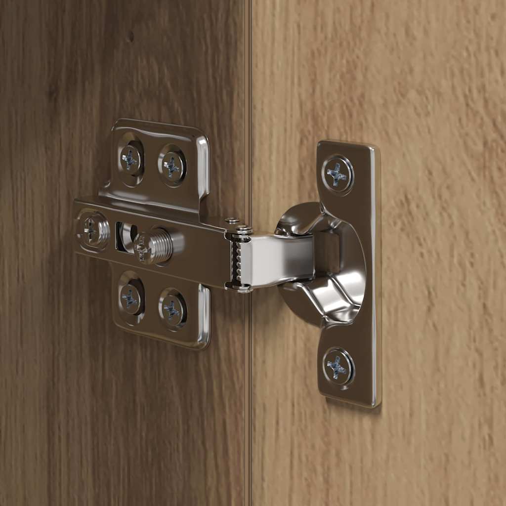 TV Cabinet Set Wall-mounted 6 pcs Artisan oak Engineered Wood