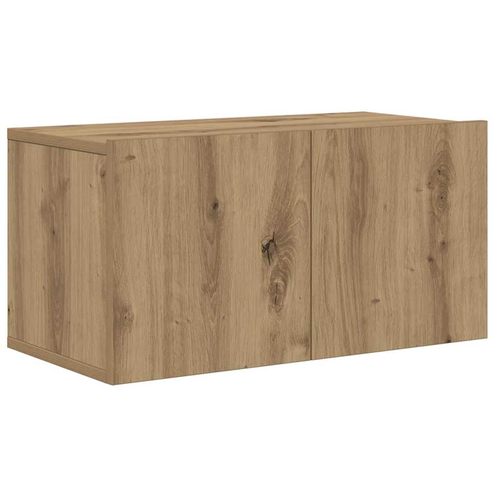 TV Cabinet Set Wall-mounted 6 pcs Artisan oak Engineered Wood