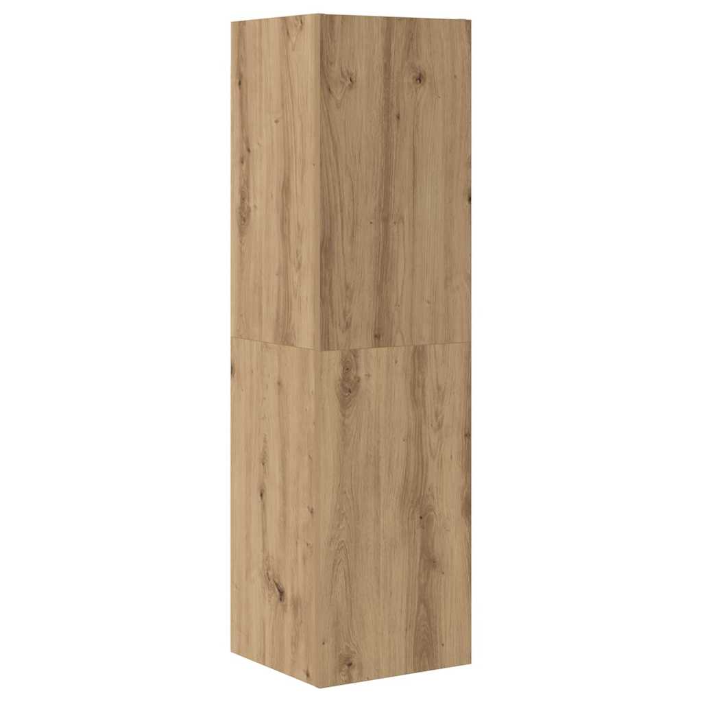 TV Cabinet Set with Drawer 4 pcs Artisan oak 30.5 x 30 x 110 cm