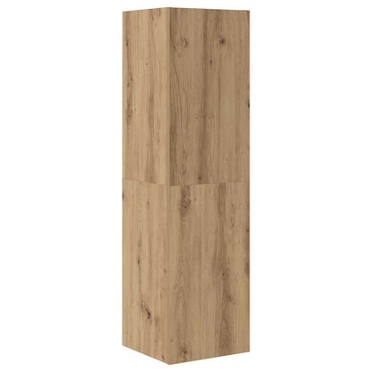 TV Cabinet Set with Drawer 4 pcs Artisan oak 30.5 x 30 x 110 cm