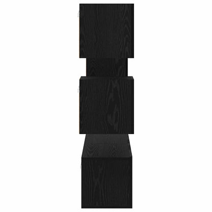 TV Cabinet Set Wall-mounted 5 pcs Black oak 160 x 30 x 30.5 cm