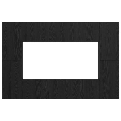 TV Cabinet Set 8 pcs Black Oak 60 x 30 x 30 cm Engineered Wood