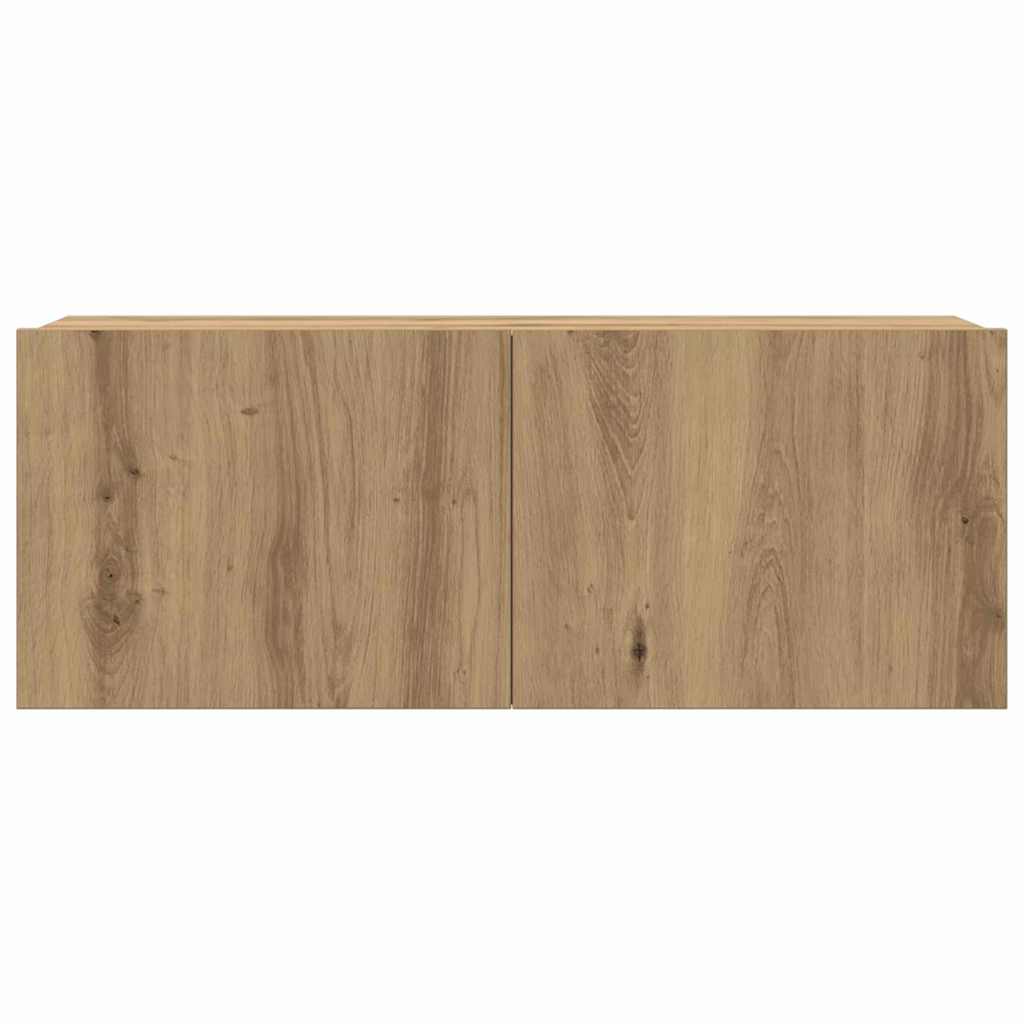TV Cabinet 8 pcs Brown 30.5 x 30 x 90 cm Engineered wood