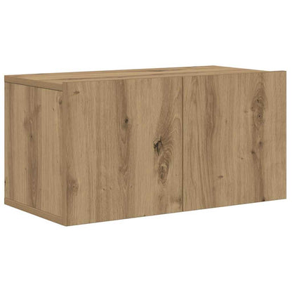 TV Cabinet Set Wall-mounted 3 pcs Artisan oak 60 x 30 x 30 cm