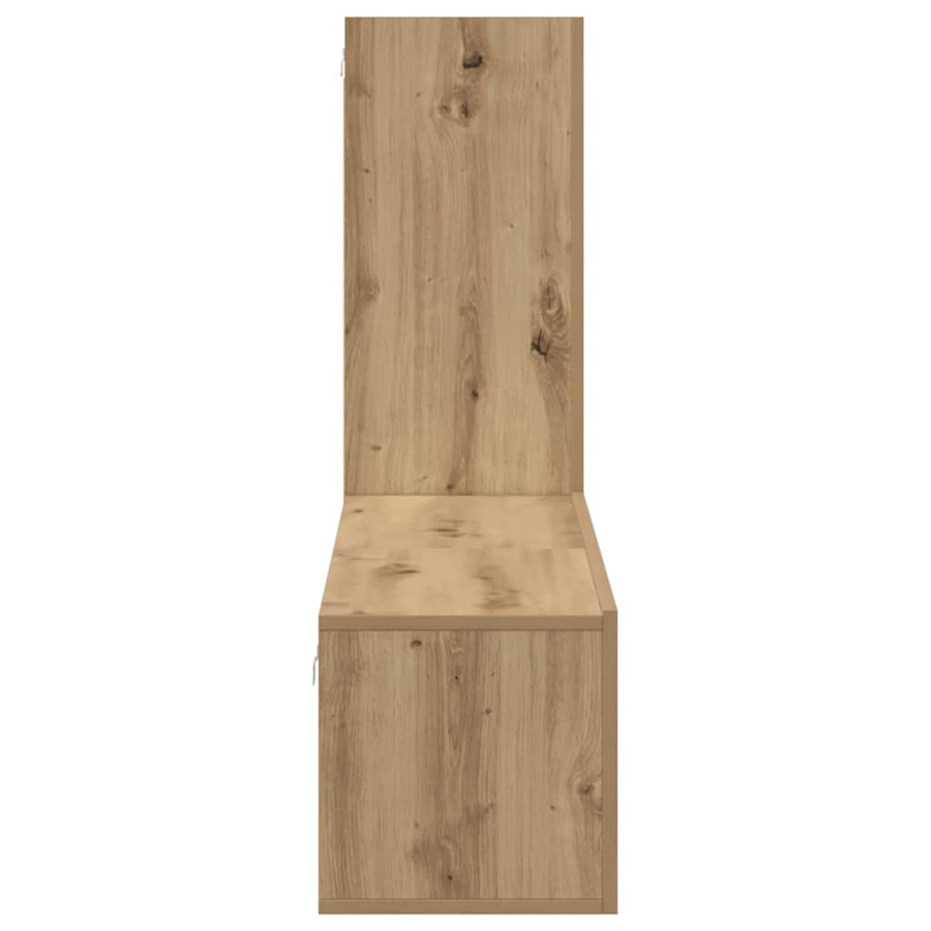 TV Cabinet Set Wall-mounted 3 pcs Artisan oak 60 x 30 x 30 cm