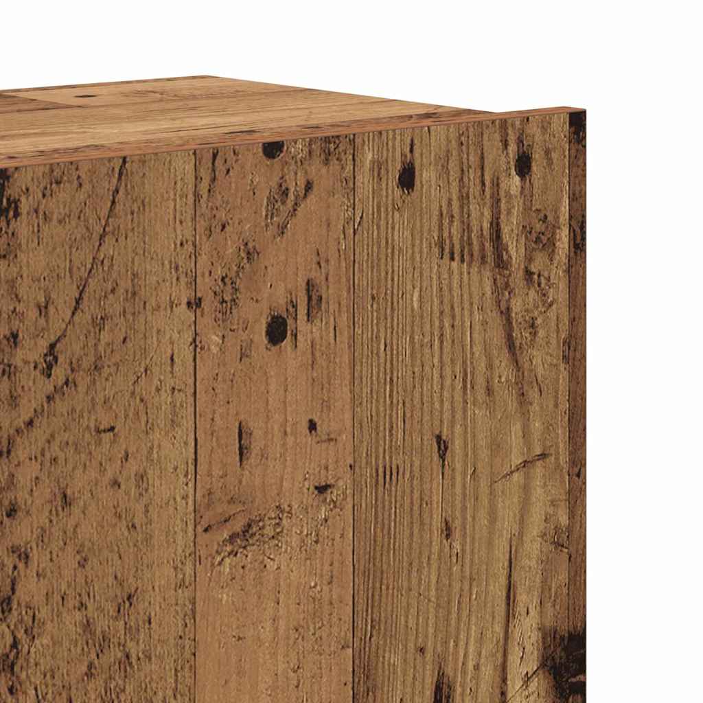 TV Cabinet 6 pcs Brown 200 x 30 x 30 cm Engineered wood