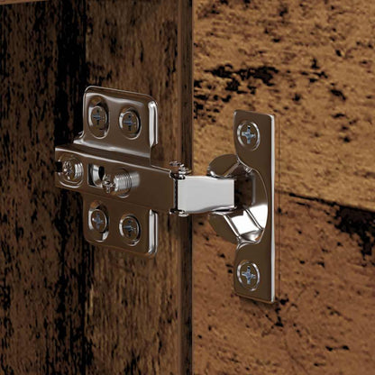 Wall TV Cabinet Wall-mounted 4 pcs Old Wood Engineered Wood