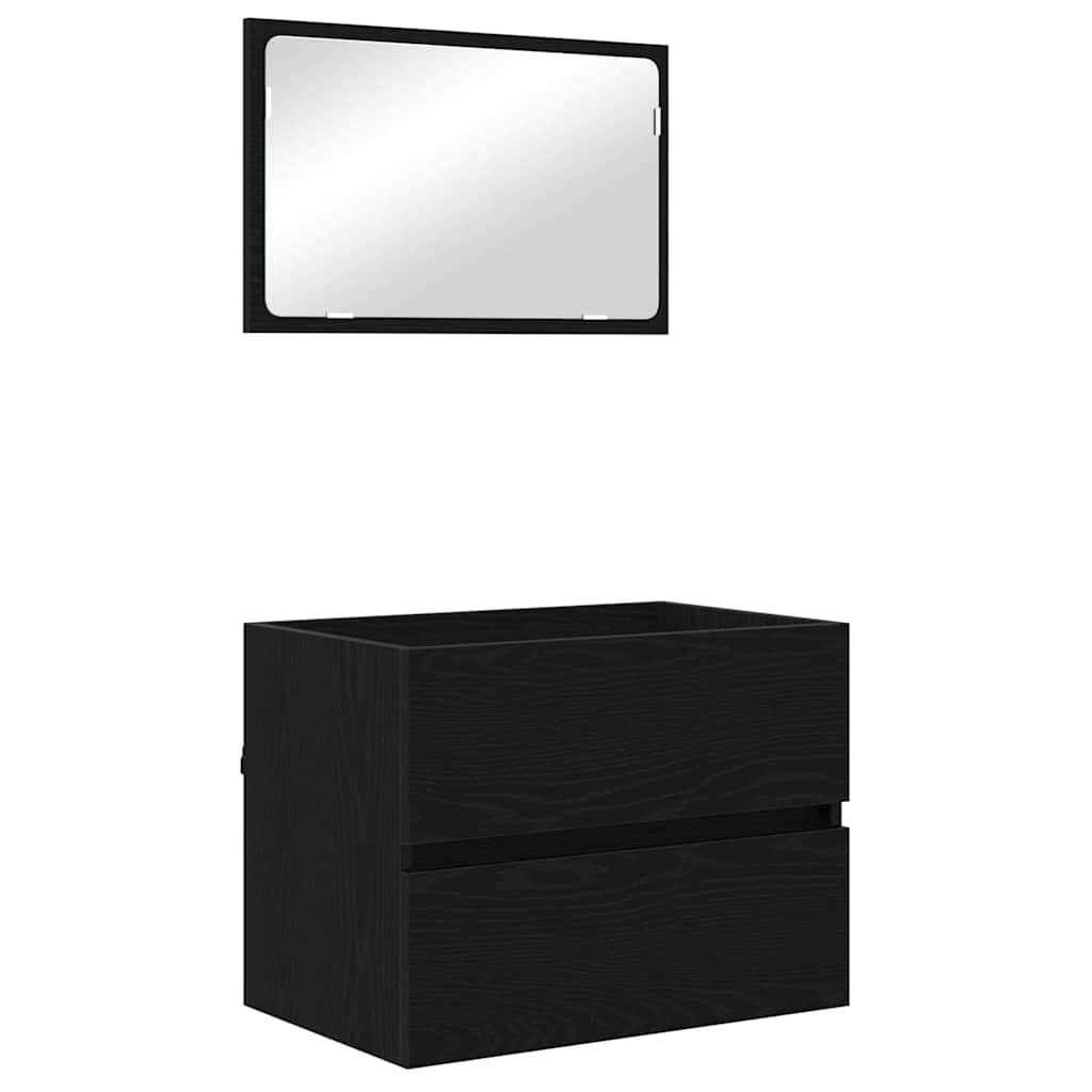 Bathroom Furniture Set 3 pcs Artisan oak 60 x 38.5 x 45 cm
