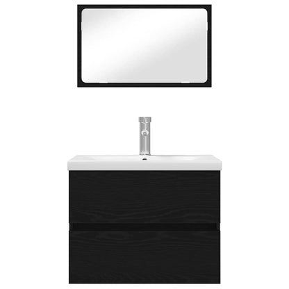 Bathroom Furniture Set 3 pcs Artisan oak 60 x 38.5 x 45 cm