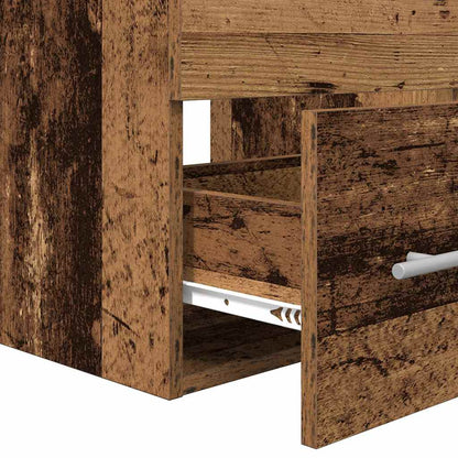 Bathroom Furniture Set 2 pcs Old wood 41 x 38.5 x 48 cm