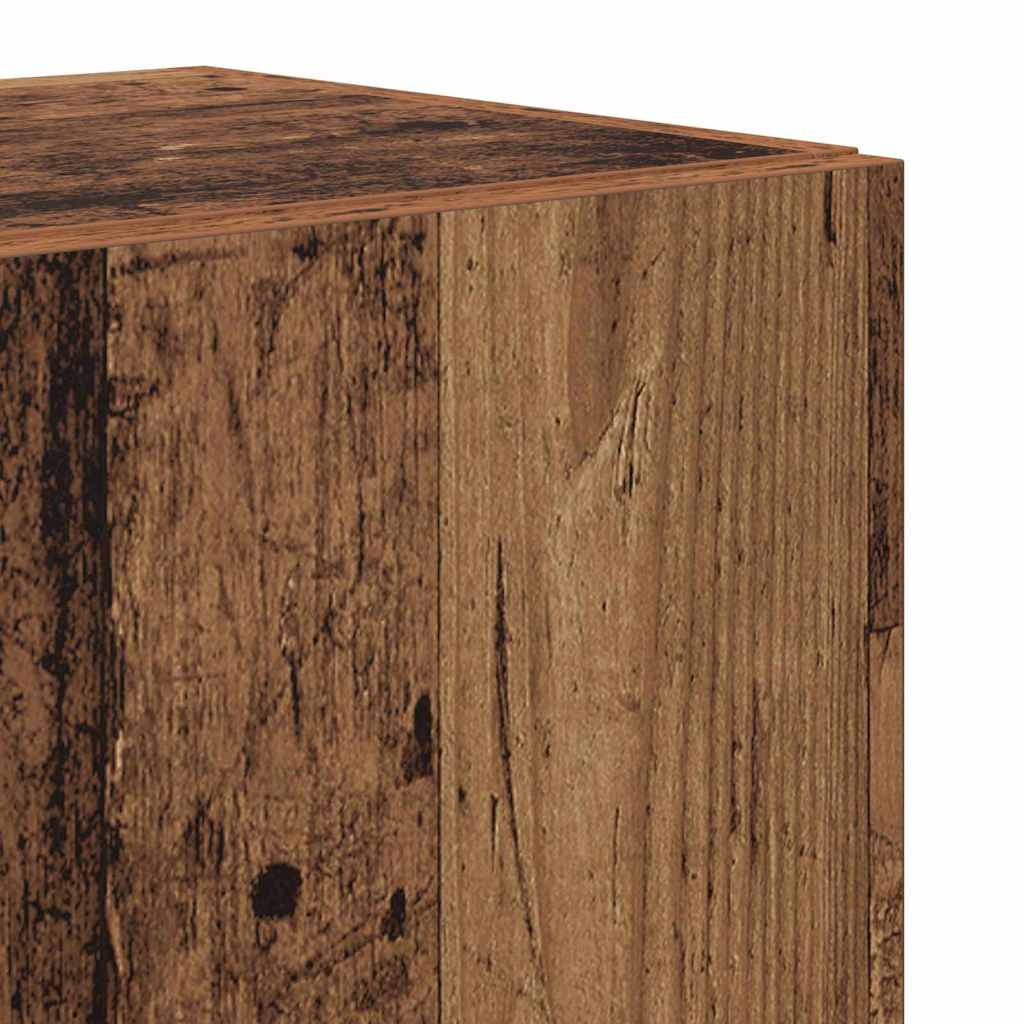 TV Cabinet Set 4 pcs Old wood 30.5 x 30 x 60 cm Engineered wood