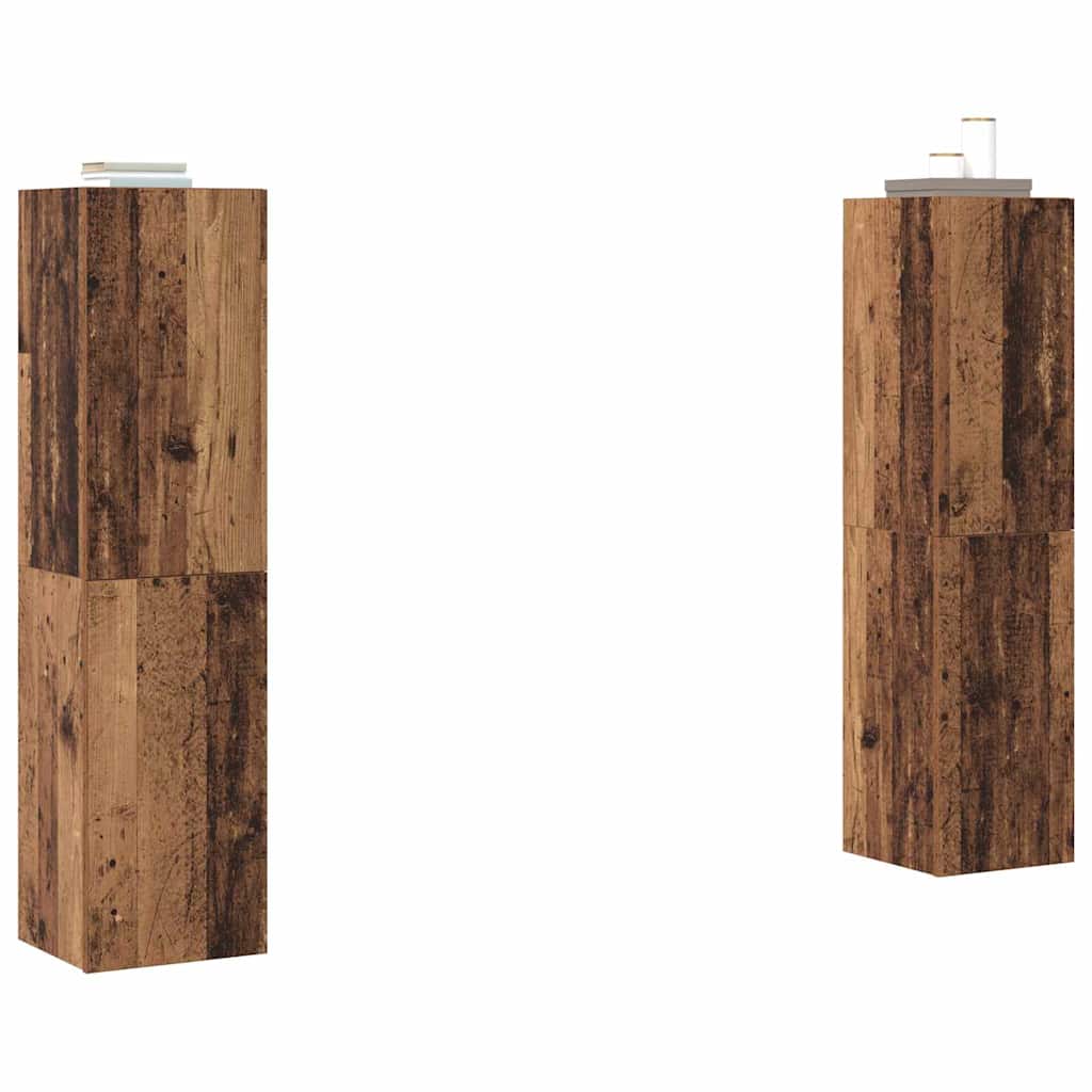 TV Cabinet Set 4 pcs Old wood 30.5 x 30 x 60 cm Engineered wood