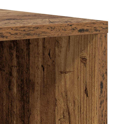 TV Cabinet Set 4 pcs Old wood 37 x 35 x 72 cm Engineered wood