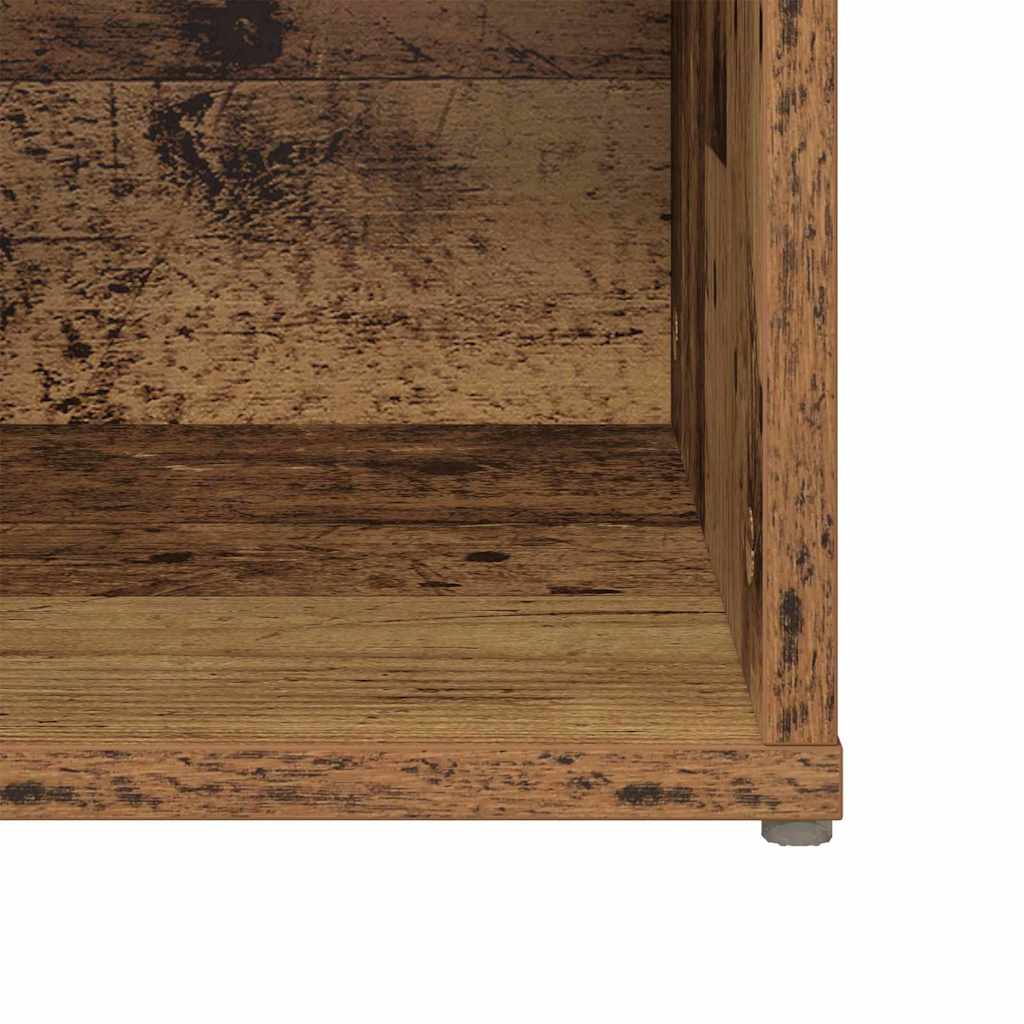 TV Cabinet Set 4 pcs Old wood 37 x 35 x 72 cm Engineered wood