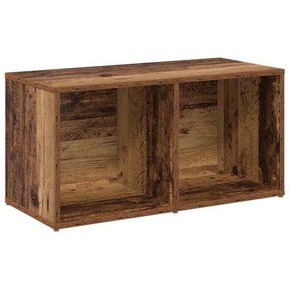 TV Cabinet Set 4 pcs Old wood 37 x 35 x 72 cm Engineered wood
