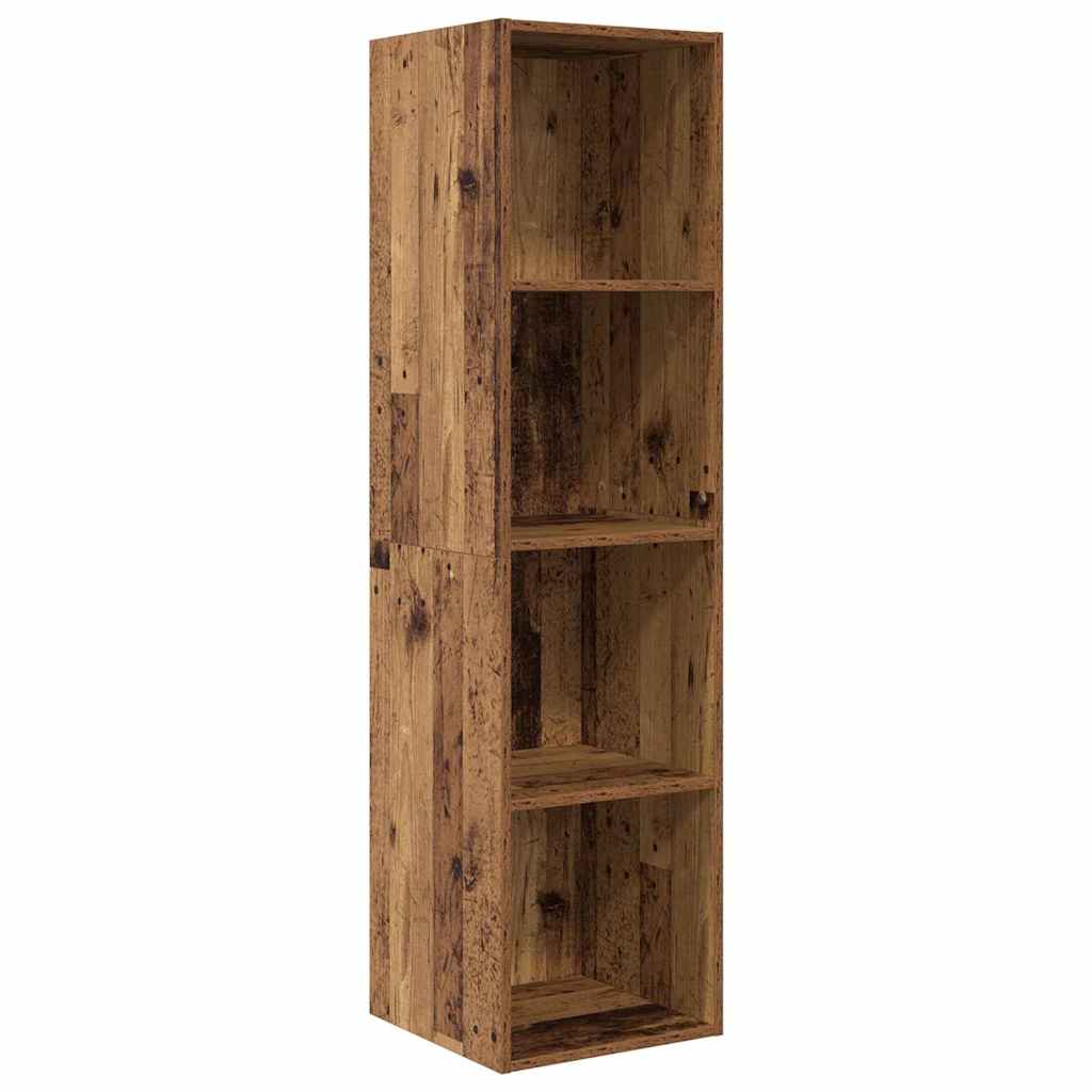TV Cabinet 2 pcs Brown 37 x 37 x 142.5 cm Engineered Wood