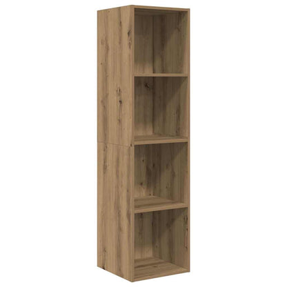 TV Cabinet 2 pcs Brown 37 x 37 x 142.5 cm Engineered Wood