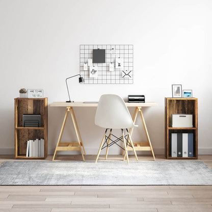 TV Cabinet Set 2 pcs Old Wood 72 x 35 x 36.5 cm Engineered Wood