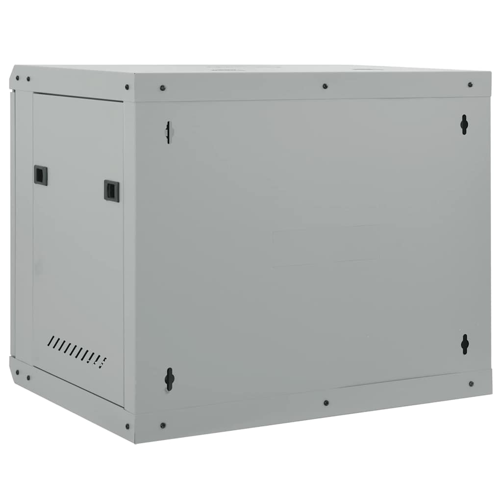 Network Cabinet with Storage Grey 60 x 45 x 50 cm Steel