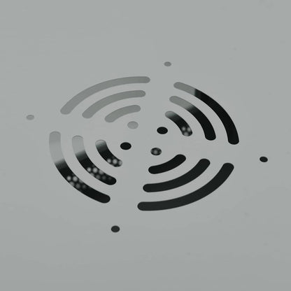 Network Cabinet with Storage Grey 60 x 60 x 50 cm Steel