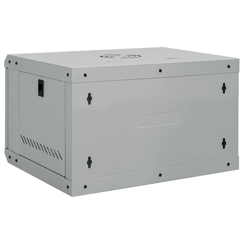 Network Cabinet with Storage Grey 53 x 45 x 30 cm Steel