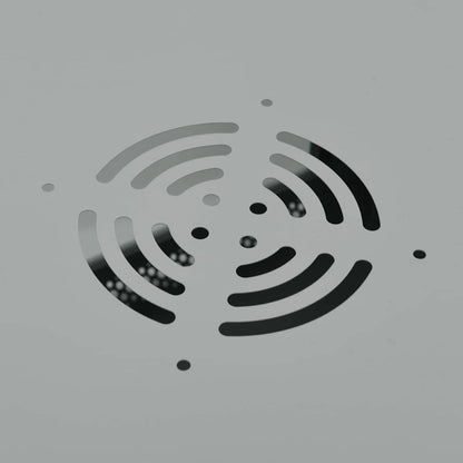 Network Cabinet with Storage Grey 53 x 60 x 30 cm Steel