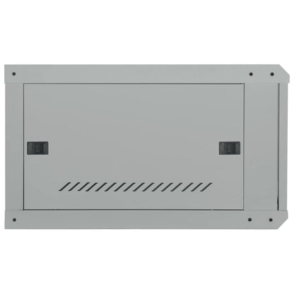 Network Cabinet with Storage Grey 53 x 60 x 30 cm Steel