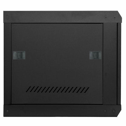 Network Cabinet with Storage Black 53 x 60 x 45 cm Steel
