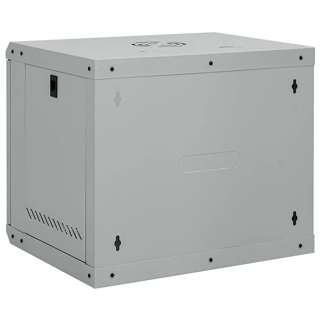 Network Cabinet with Storage Grey 53 x 45 x 45 cm Steel
