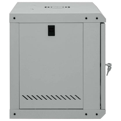 Network Cabinet with Storage Grey 53 x 45 x 45 cm Steel