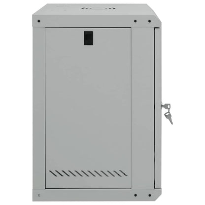Network Cabinet with Storage Grey 53 x 45 x 60 cm Steel
