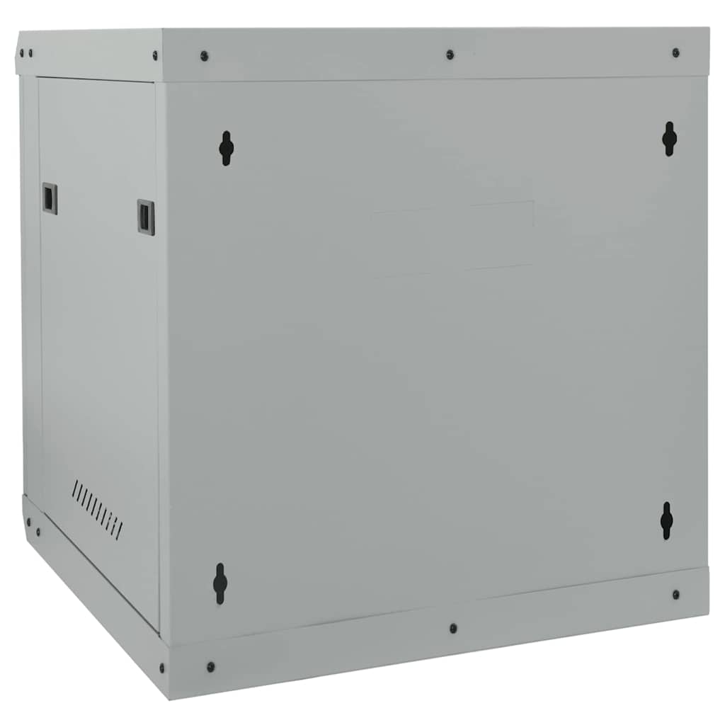Network Cabinet with Storage Grey 53 x 60 x 60 cm Steel