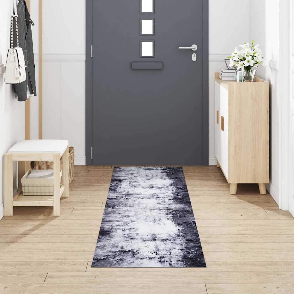 Kitchen Mat Grey 300 x 60 cm Velvet