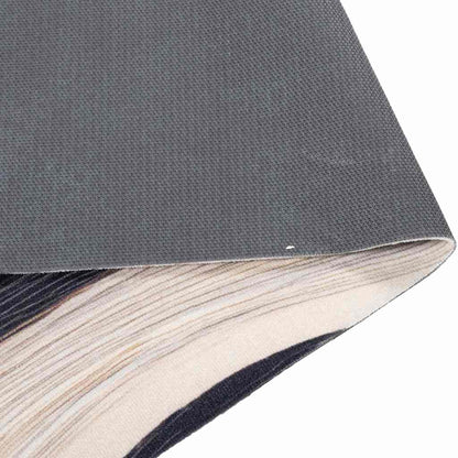 Kitchen Mat Art Deco Black 150 x 45 cm Velvet