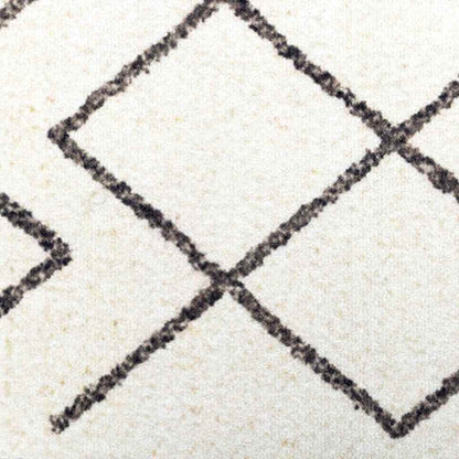 Kitchen Mat White 300 x 60 cm Velvet
